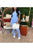 The Relaxed Babe Flare Spring Blue Set