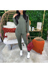 Babe On Chill Butter Soft Olive Green Set